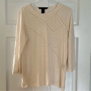 Marc Jacobs Linen Geometric Top